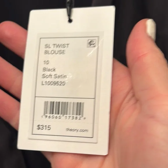 Theory Black Sleeveless Top - Picture 4 of 5